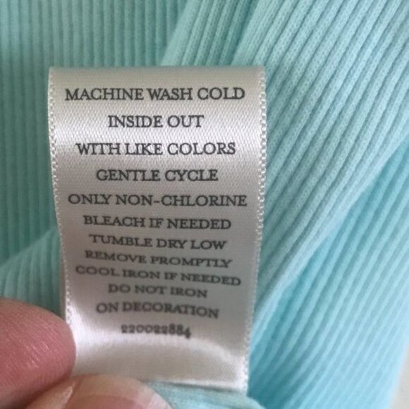 Janeville Embellished Tank in Mint Green - Size M NWT - Picture 7 of 7